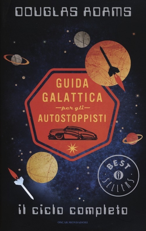 Douglas Adams: Guida galattica per gli autostoppisti. Il ciclo completo (2012, Mondadori)