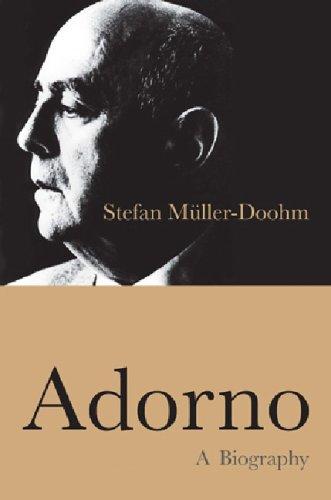 Stefan Muller-Doohm: Adorno (Hardcover, 2004, Polity Press)