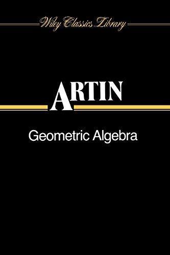 Emil Artin: Geometric Algebra (1988)