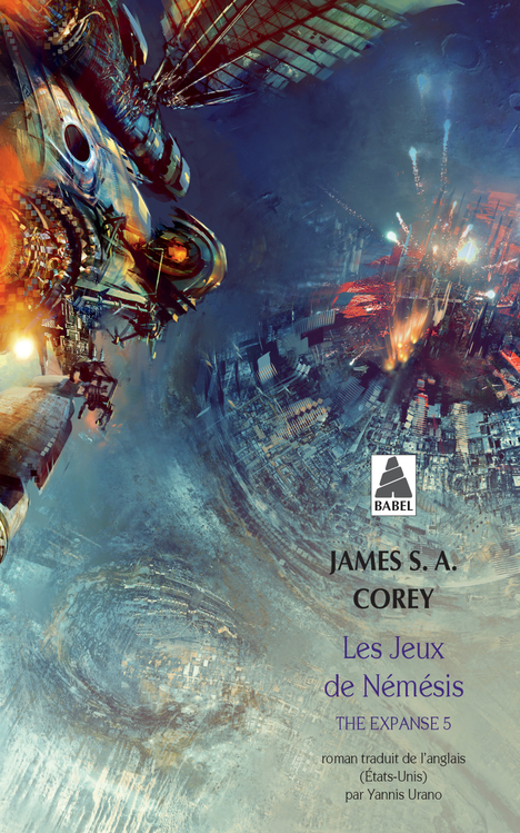 James S.A. Corey: Les Jeux de Némésis (French language, 2020, Actes Sud)