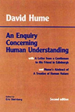 David Hume: An Enquiry Concerning Human Understanding (Paperback, 1993, Hackett Pub Co Inc)