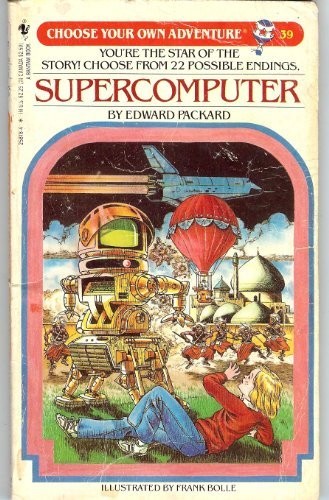 Edward Packard: Supercomputer (Paperback, 1984, Bantam Books)