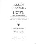 Allen Ginsberg: Howl (Hardcover, 1988, HarperCollins)