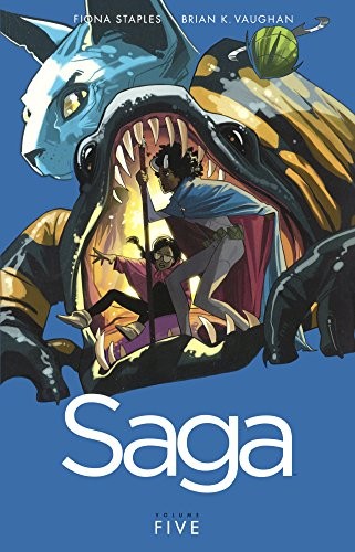 Brian K Vaughan: Saga, Vol. 5 (Turtleback School & Library Binding Edition) (2015, Turtleback)