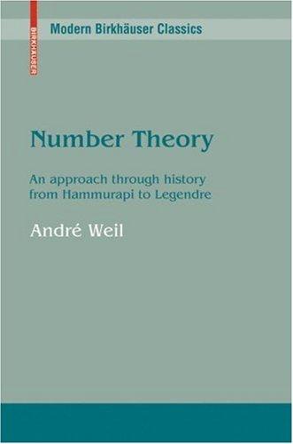 André Weil: Number Theory (Paperback, 2006, Birkhäuser Boston)