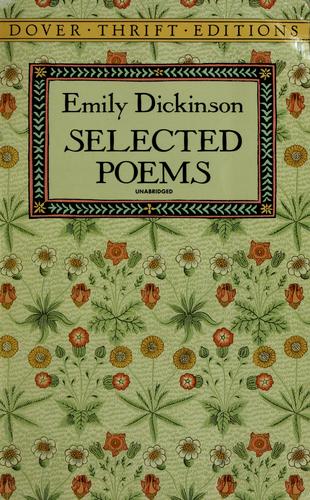 Emily Dickinson: Selected poems (1990, Dover Publications)