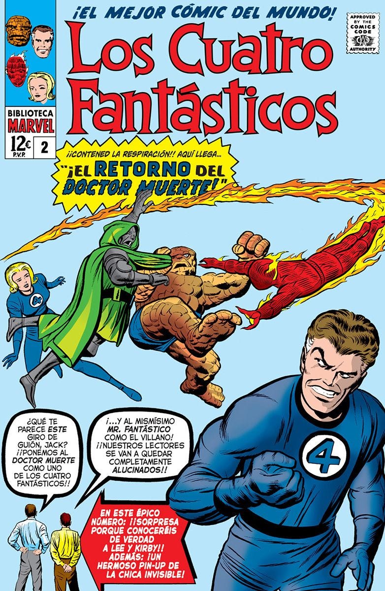 Jack Kirby, Stan Lee: Biblioteca Marvel 5. Los Cuatro Fantásticos 2 (Español language, Panini)