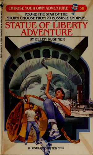 Ellen Kushner: Statue of Liberty adventure (1986, Bantam Books)