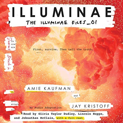 Ryan Gesell, Sile Bermingham, Beata Pozniak, Full Cast, Jolene Kim, Emma Bering, Amie Kaufman, Jay Kristoff, Olivia Taylor Dudley, Lincoln Hoppe, Johnathan McClain, Kimberly Farr, Donnabella Mortel, Matthew Frow: Illuminae (AudiobookFormat, 2015, Listening Library (Audio))