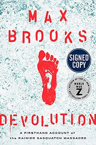 Max Brooks: Devolution - Signed / Autographed Copy (Hardcover, 2020, Del Rey)