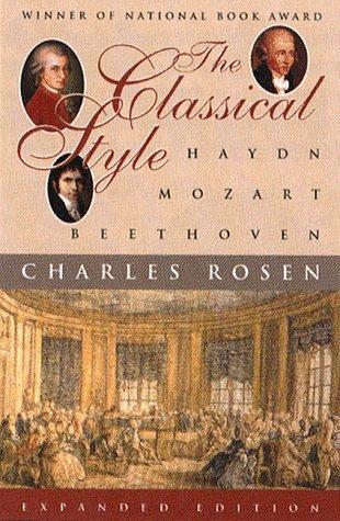 The Classical Style (1998, W. W. Norton & Company)
