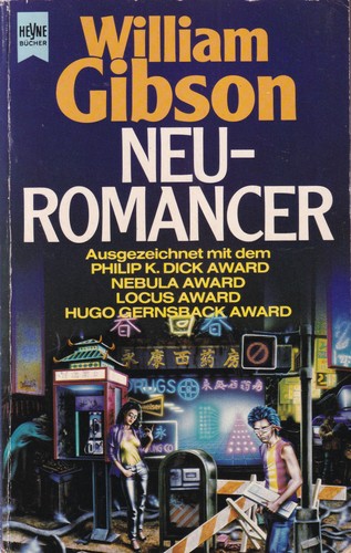 William Gibson: Neuromancer (German language, 1991, Wilhelm Heyne Verlag)