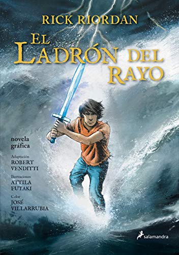 Rick Riordan: El ladrón del rayo. Novela gráfica / The Lightning Thief (Paperback, 2014, Salamandra Graphic)