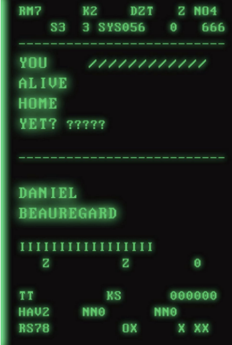 Daniel Beauregard: You Alive Home Yet? (Paperback, english language, Schism Neuronics)
