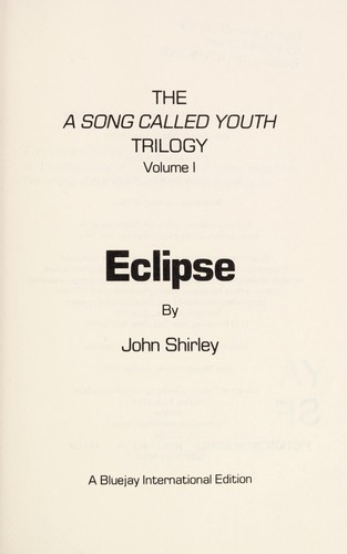 Eclipse (1985, Bluejay Books)