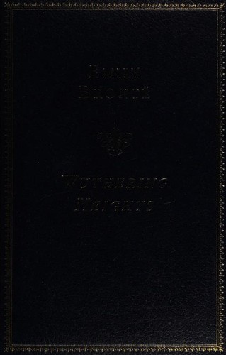 Emily Brontë: Wuthering Heights (Hardcover, 1970, [publisher not identified])