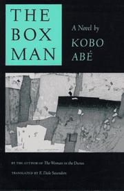 Kobo Abe: The Box Man (Paperback, 1995, North Point Pr)