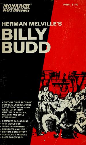 Edward R. Winans: Herman Melville's Billy Budd (1965, Monarch Press/Simon & Schuster)