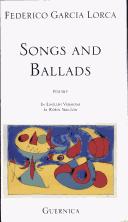 Federico García Lorca: Songs and ballads (1992, Guernica)