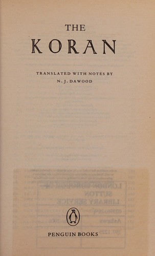 N. J. Dawood: The Koran (2003, Penguin Books, Penguin)