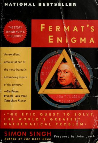 Simon Singh: Fermat's enigma (1998, Anchor Books)