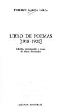 Federico García Lorca: Libro De Poemas (Obras de Federico Garcia Lorca) (Paperback, Spanish language, 1989, Alianza Editorial Sa)